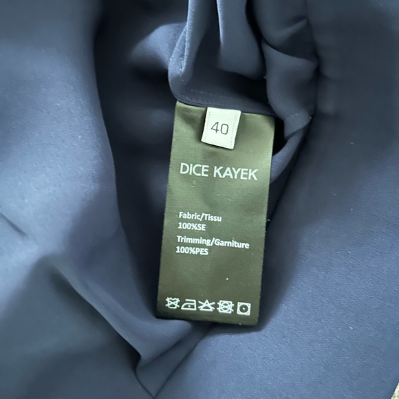 Dice Kayek Pleated Chiffon Blouse - Picture 5 of 6